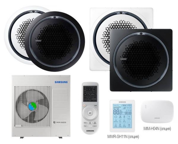 Кассетная сплит-система Samsung AC100MN4PKH/EU/AC100BXADEH/AF