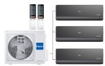 Мульти сплит-система на 3 комнаты 35+35+35 м2 Haier 3х AS12NS6ERA-B/3U70S2SR5FA Lightera Super Match с Wi-Fi модулем ESP32