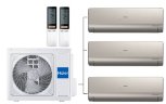 Мульти сплит-система на 3 комнаты 35+35+35 м2 Haier 3х AS12NS6ERA-G/3U70S2SR5FA Lightera Super Match с Wi-Fi модулем ESP32